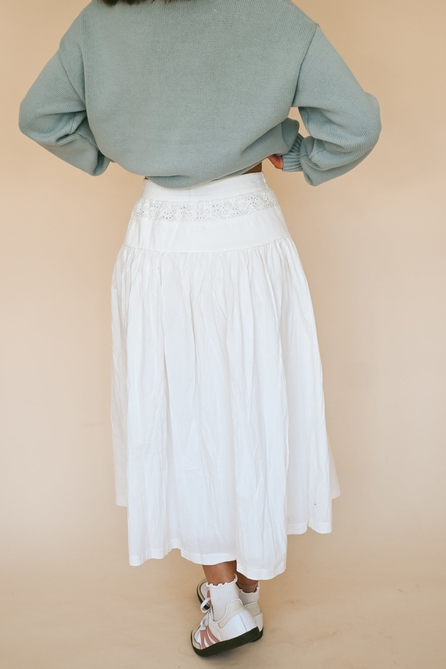 'Emmy' Eyelet Skirt