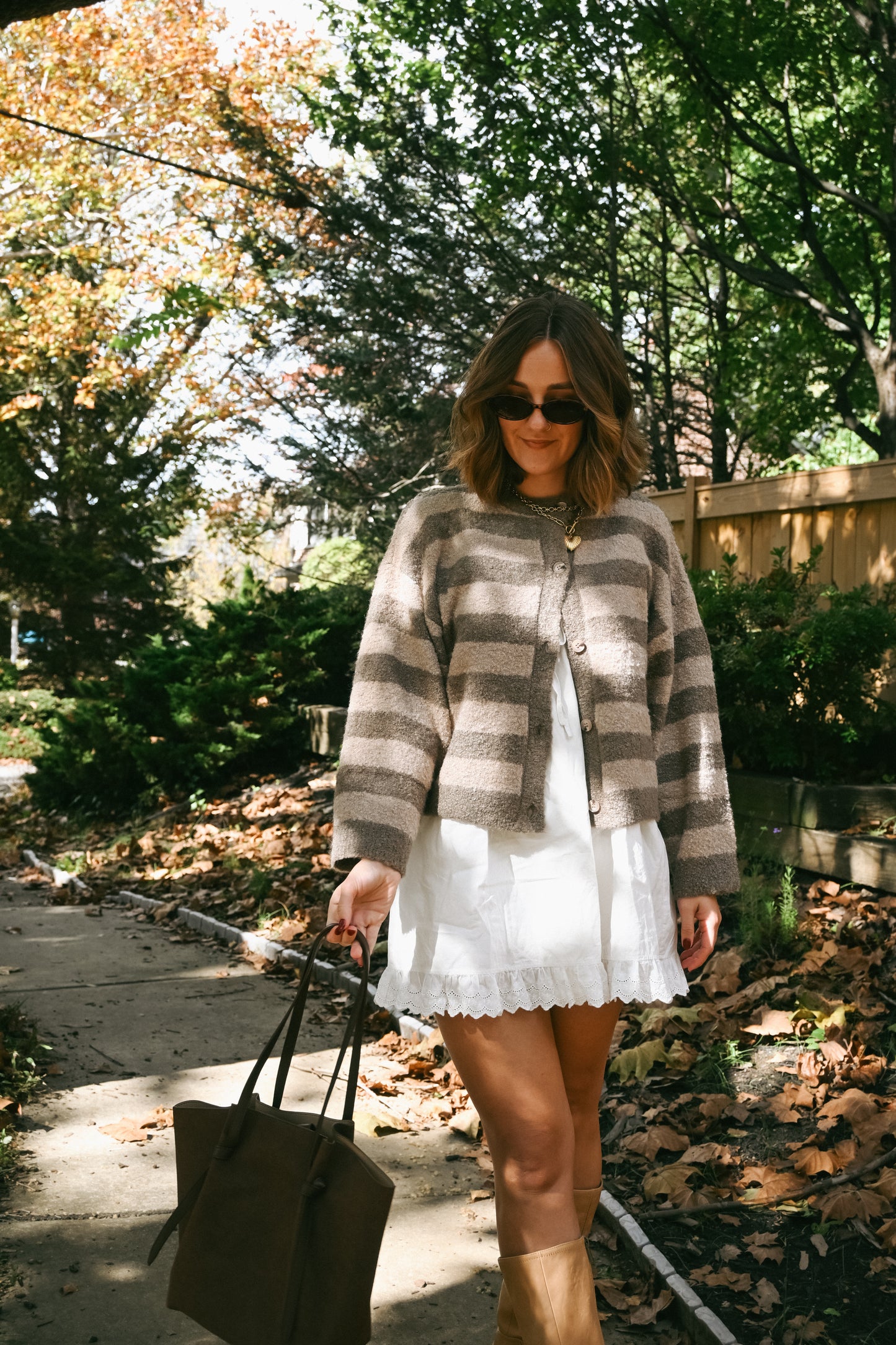 'Sawyer' Striped Cardigan