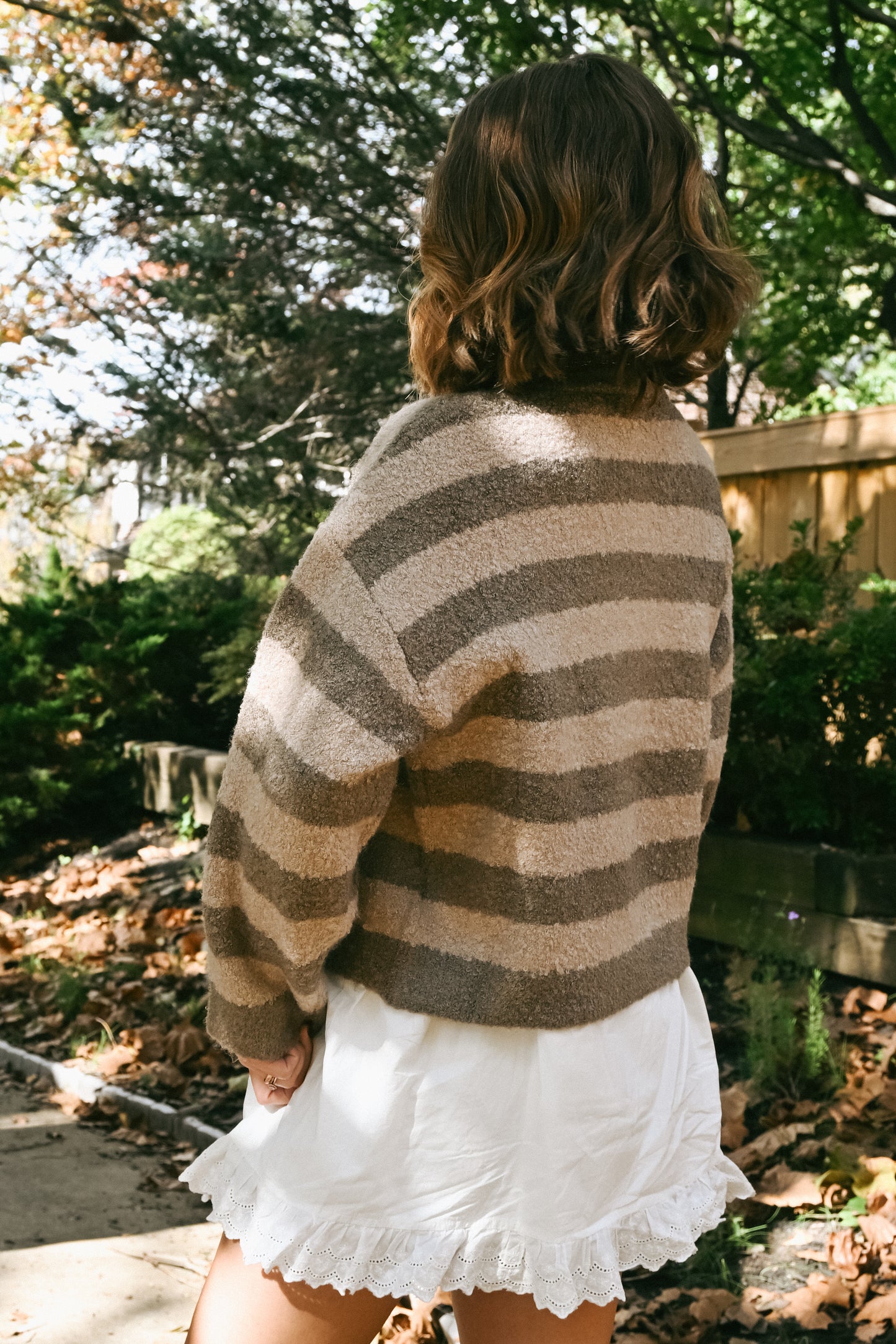 'Sawyer' Striped Cardigan