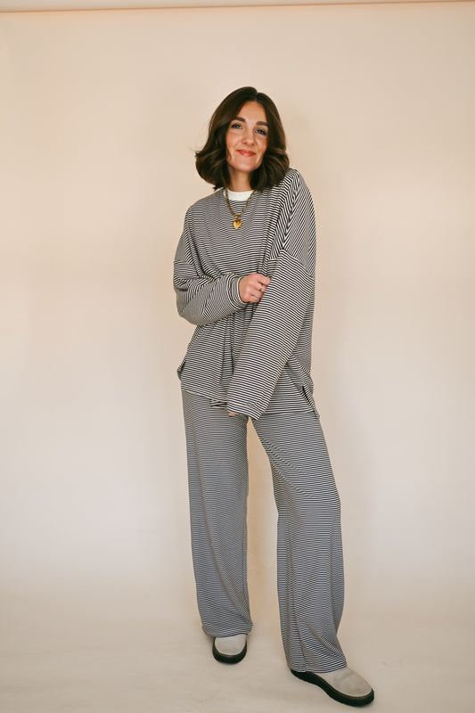 'Monroe' Set Pants in Brown