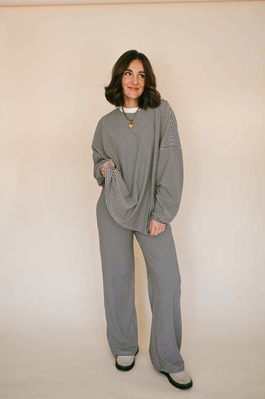 'Monroe' Set Top in Brown