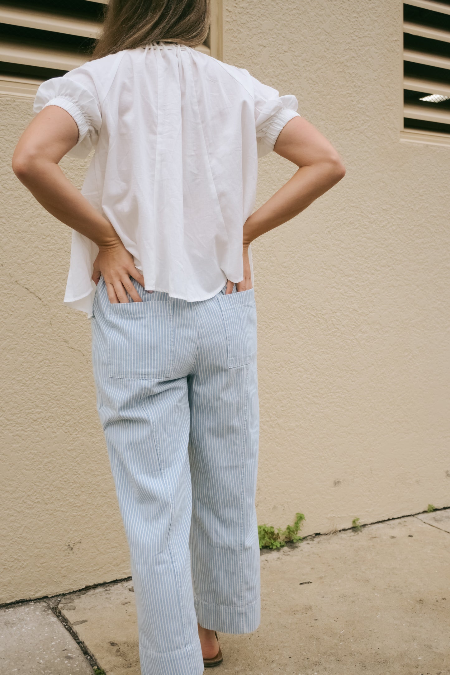 'Mandy' Striped Pants