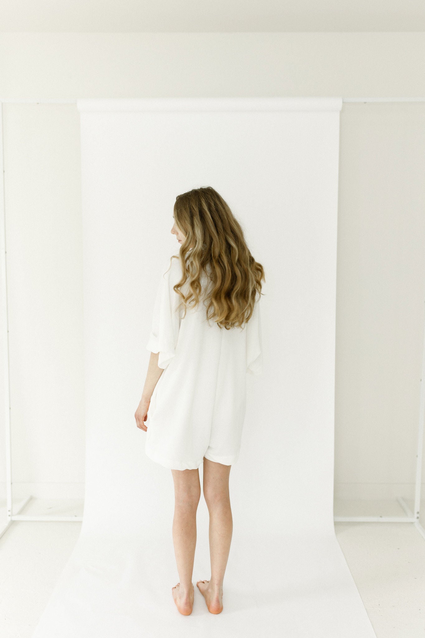 Oceanside Romper in Ivory