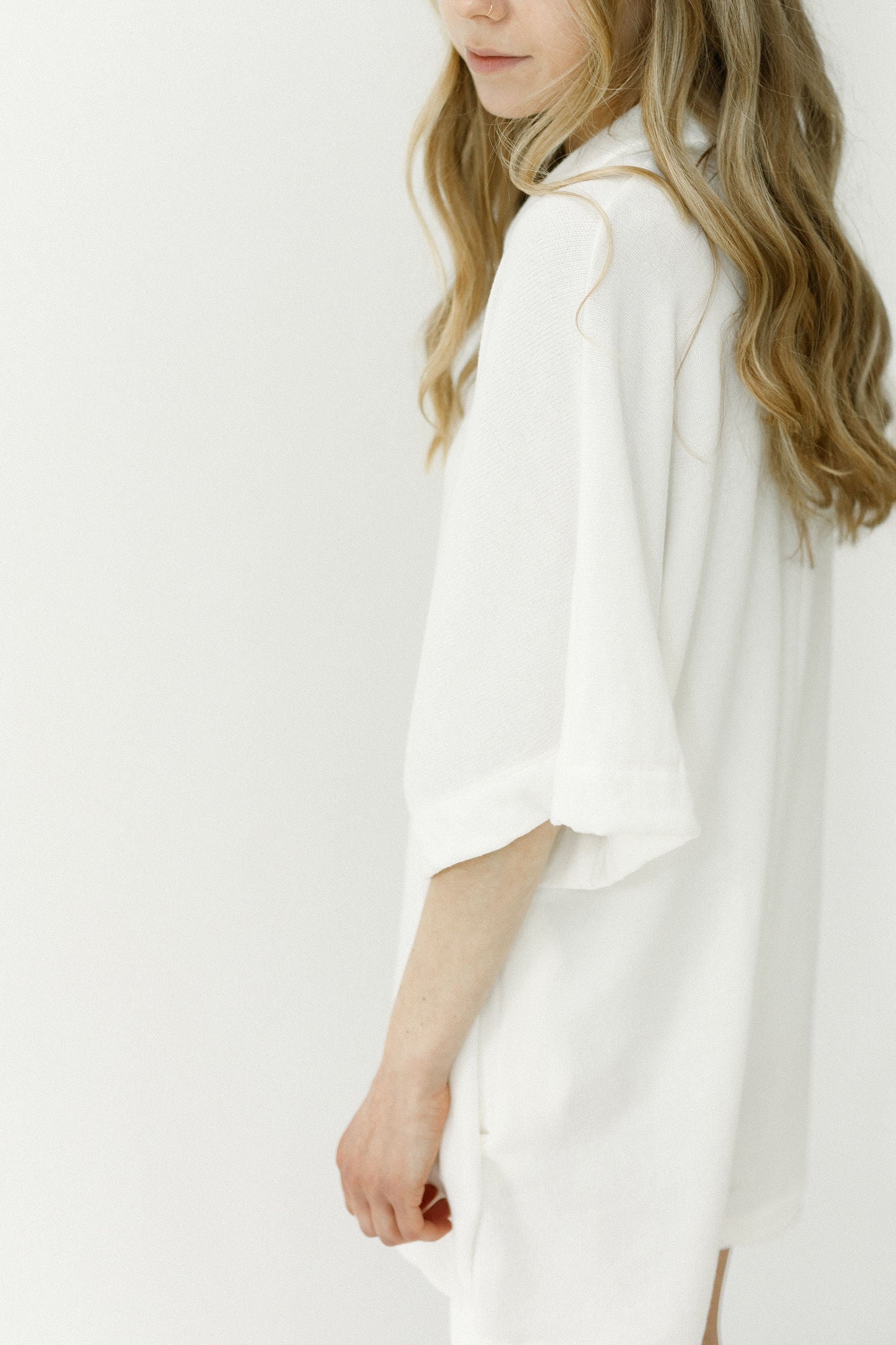 Oceanside Romper in Ivory