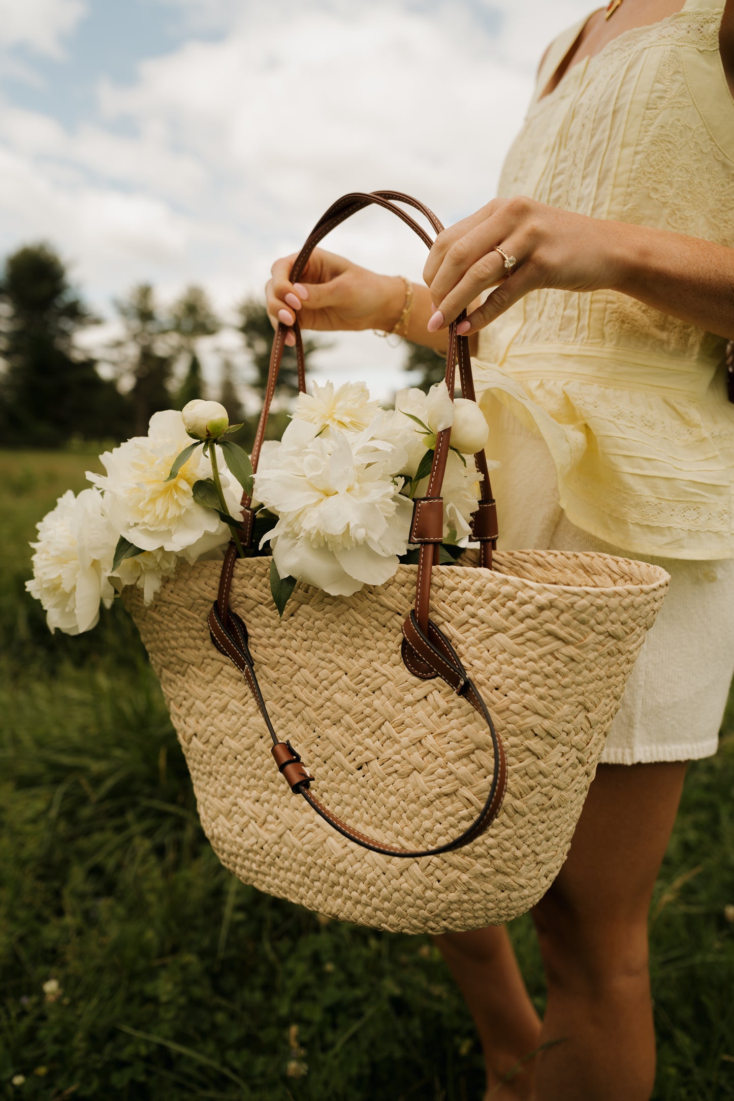 'Riviera' Straw Bag
