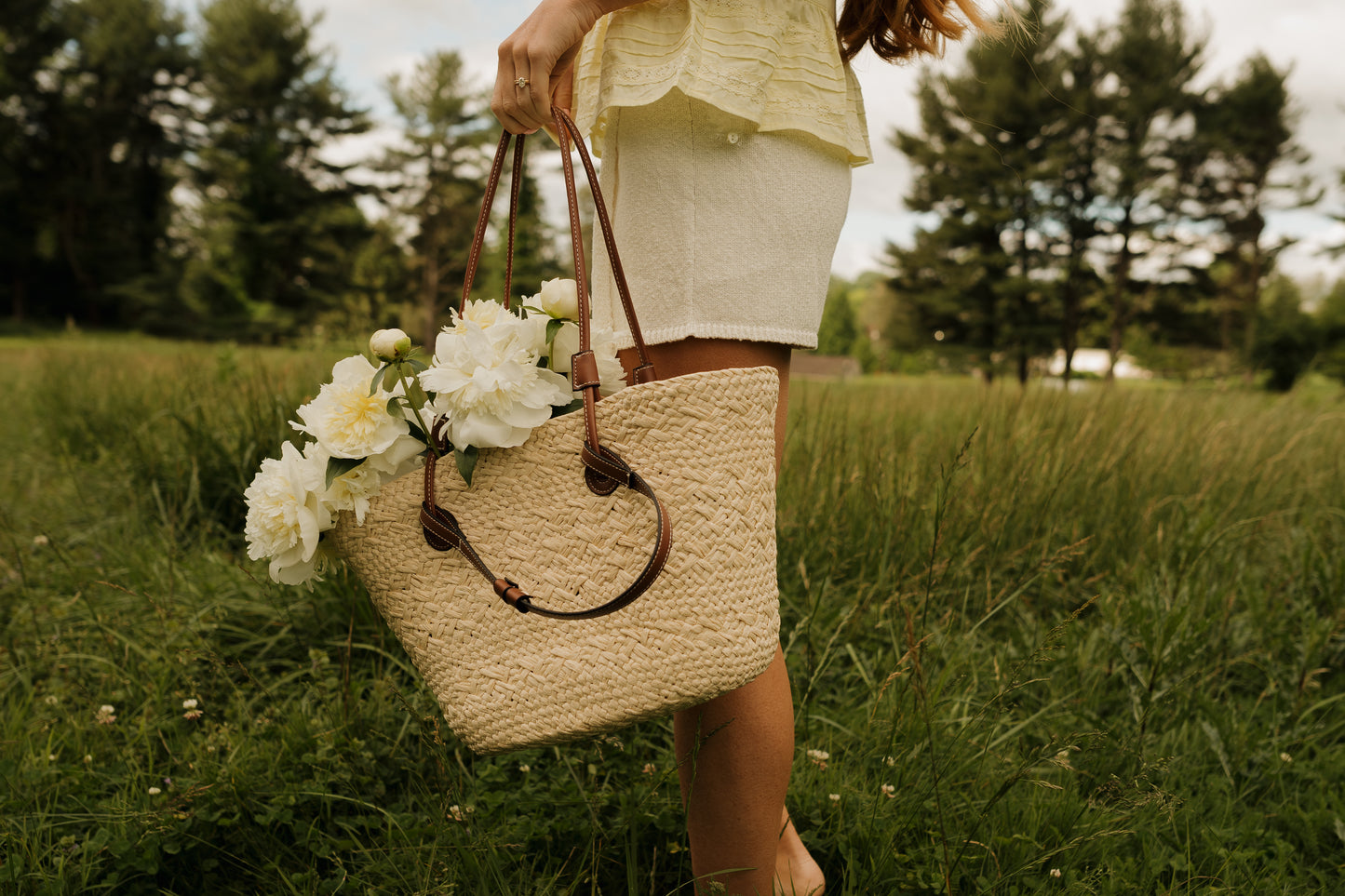 'Riviera' Straw Bag