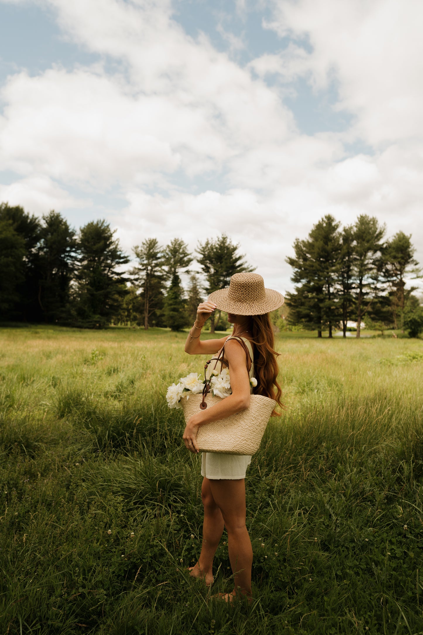 'Riviera' Straw Bag