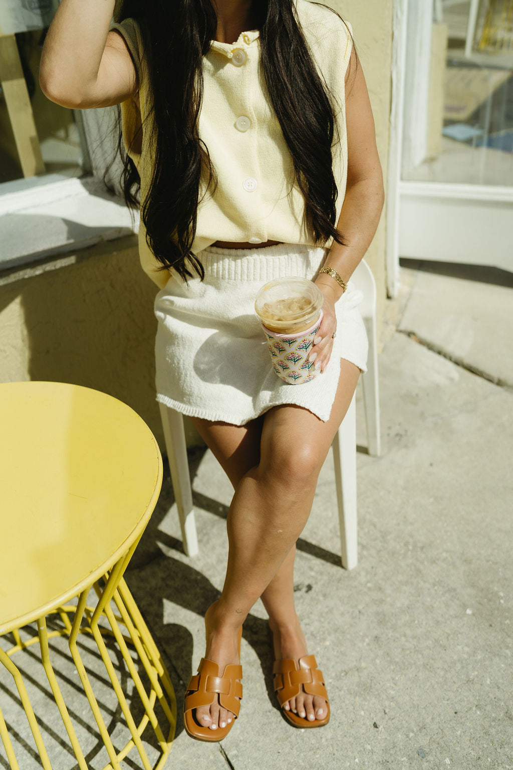 'Sunny' Top in Butter Yellow