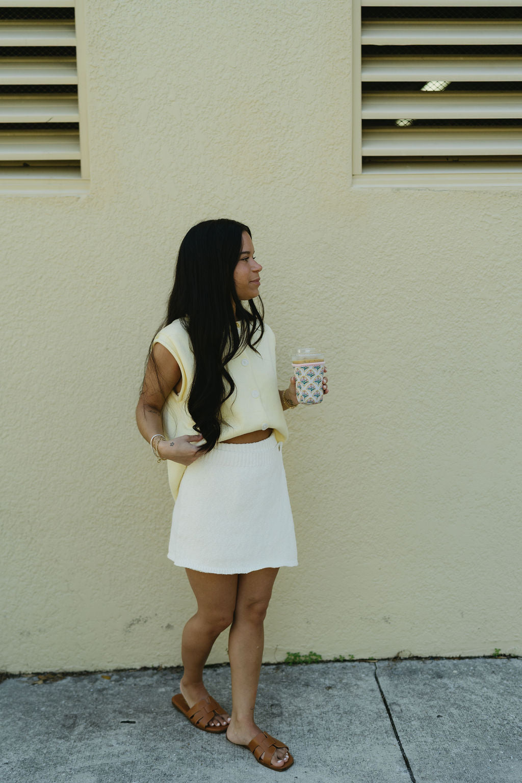 'Sunny' Top in Butter Yellow