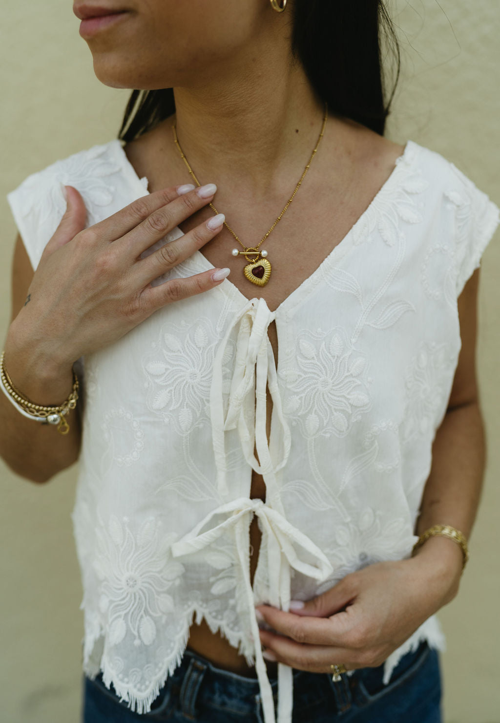 'Havana' Heart Toggle Necklace
