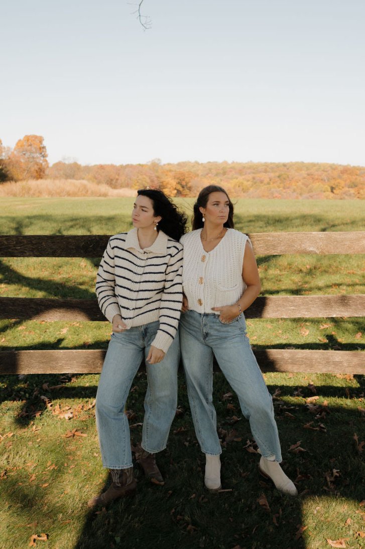 'Lanie' Denim Barrel Pants
