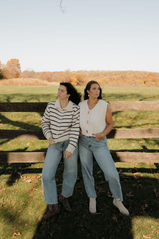 'Lanie' Denim Barrel Pants