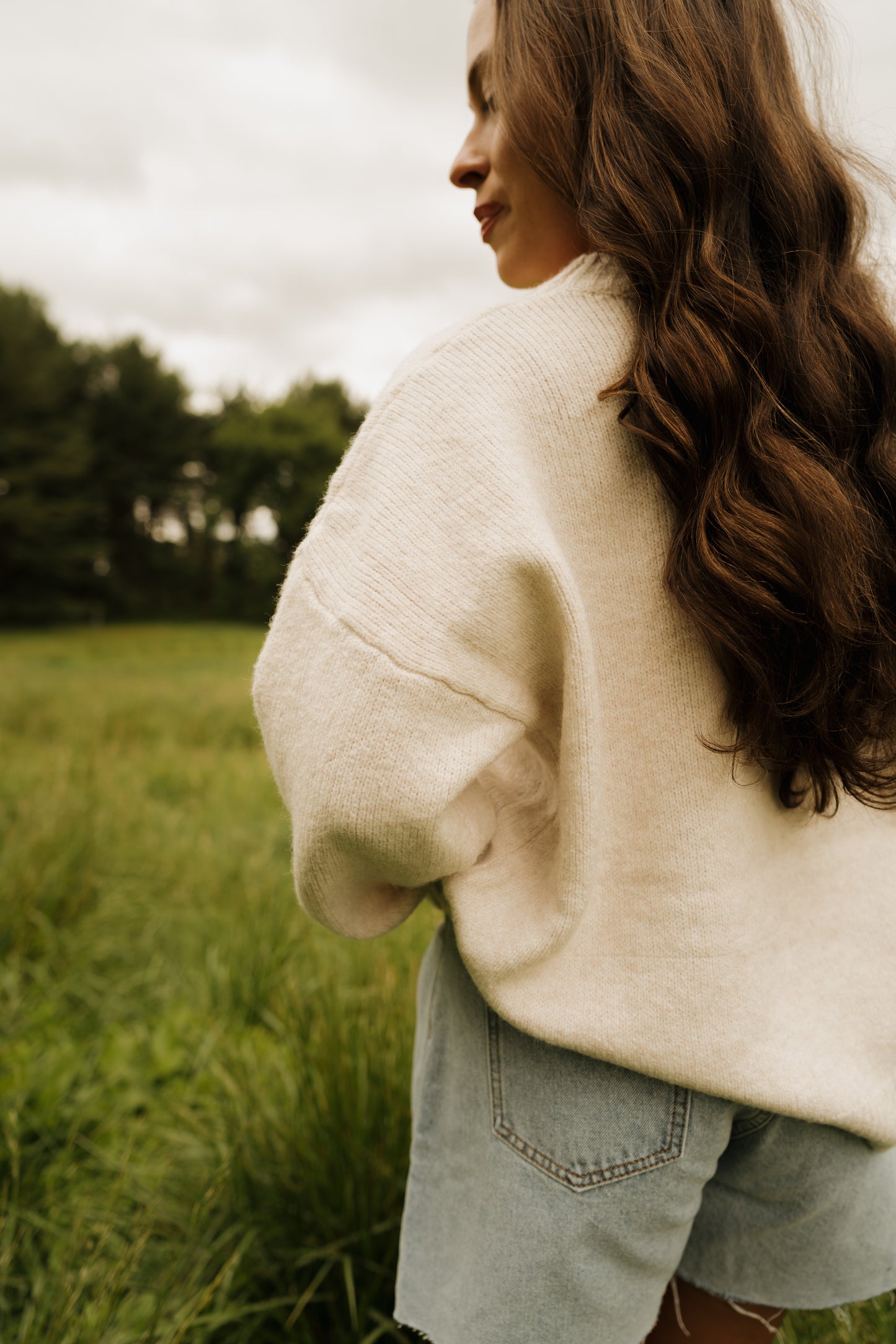 (RESTOCK COMING) 'Riverton' Sweater in Oatmeal