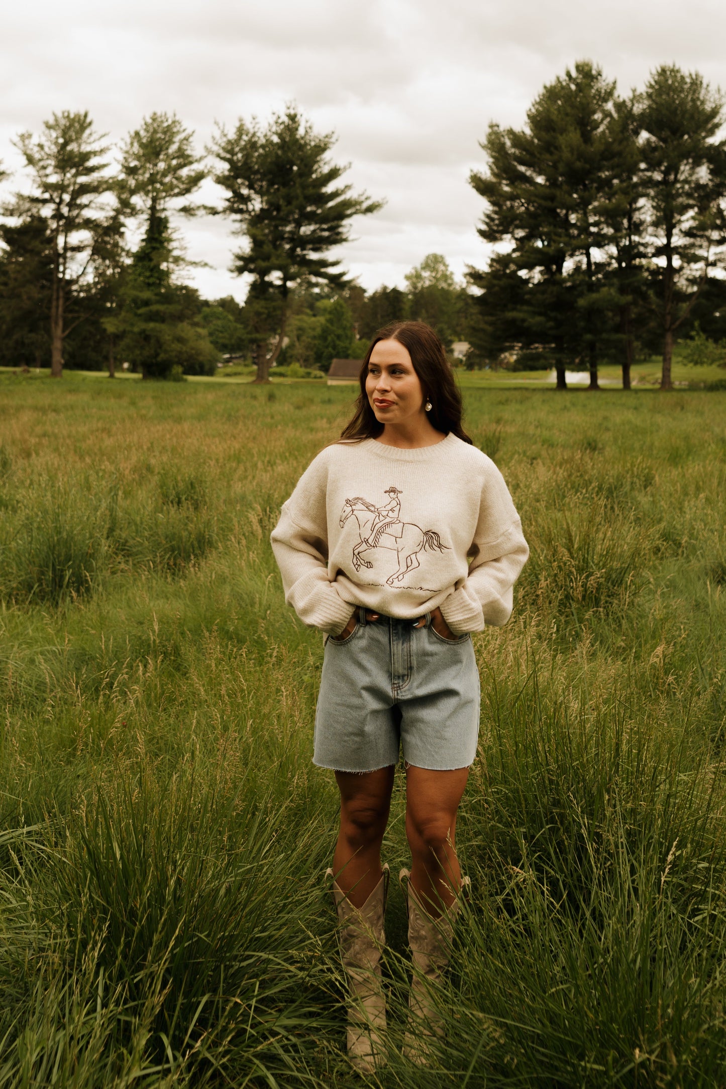 (RESTOCK COMING) 'Riverton' Sweater in Oatmeal