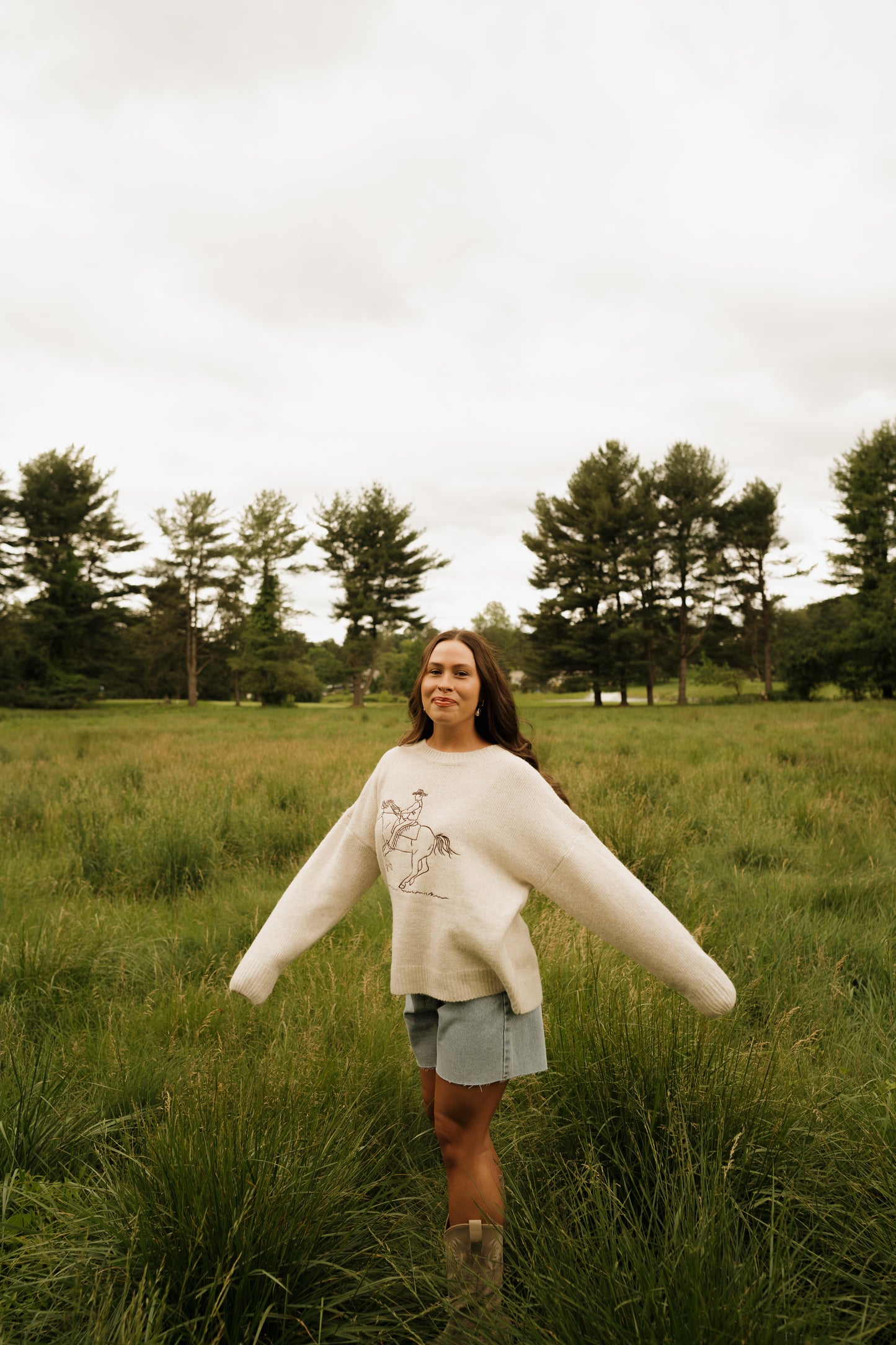 (RESTOCK COMING) 'Riverton' Sweater in Oatmeal