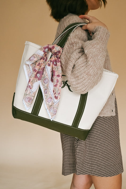 Cotton Scarf in Peachy