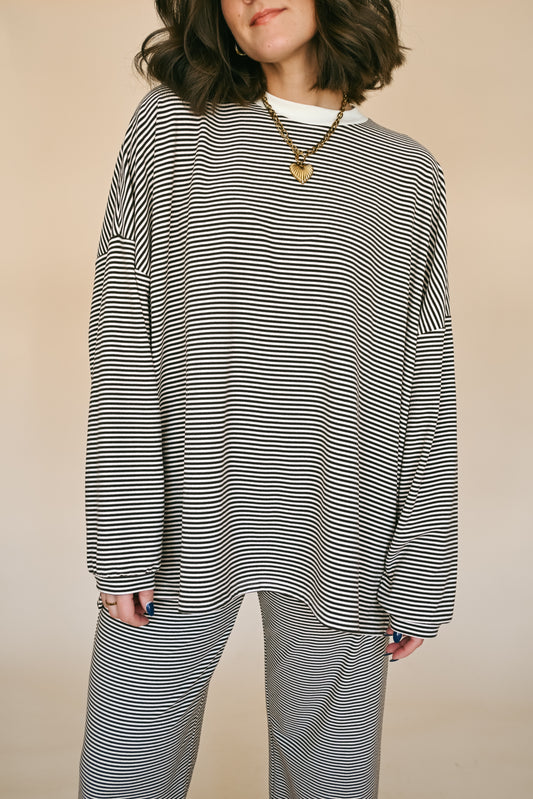 'Monroe' Set Top in Brown