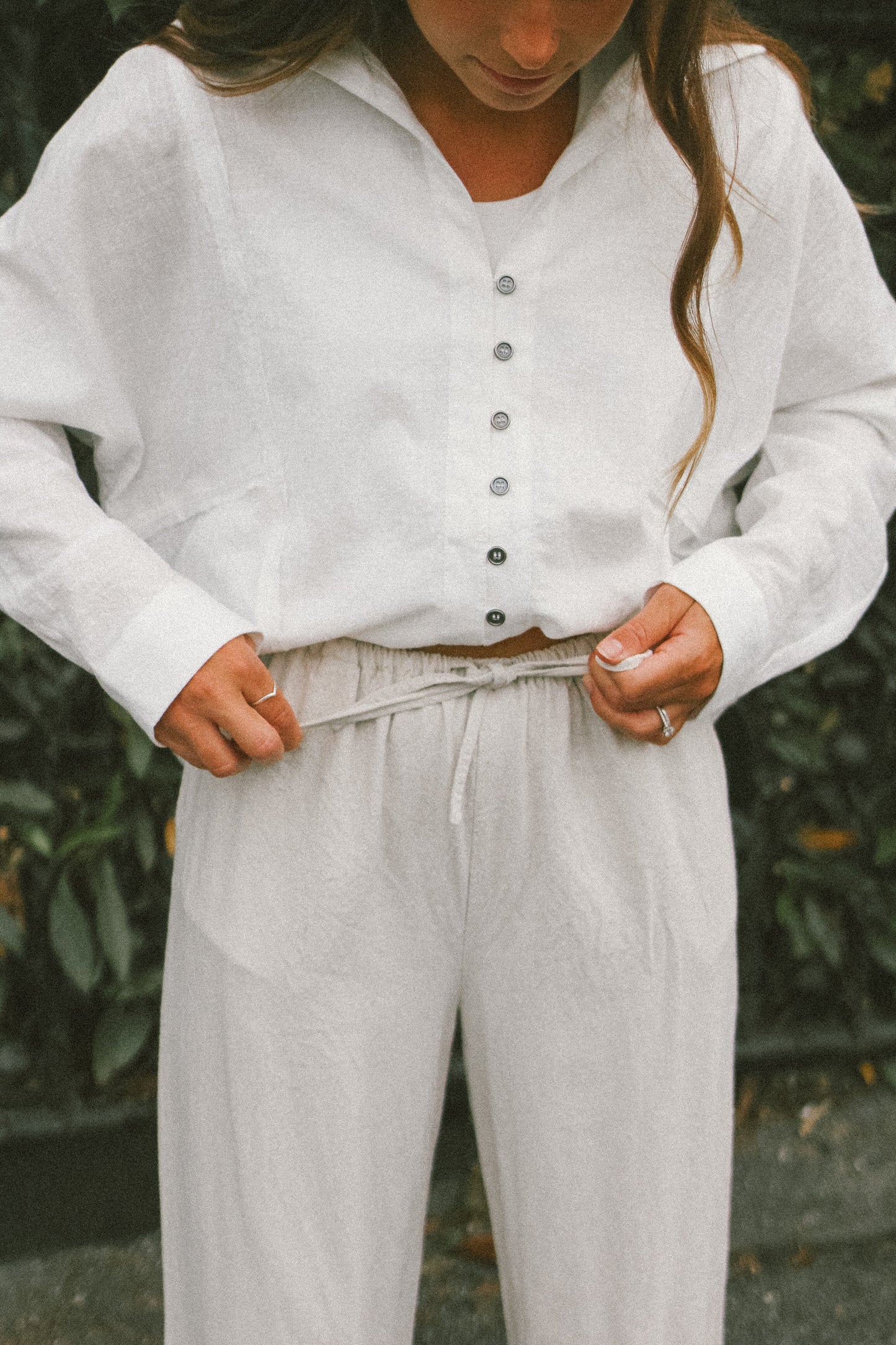 Wide Leg Linen Pants