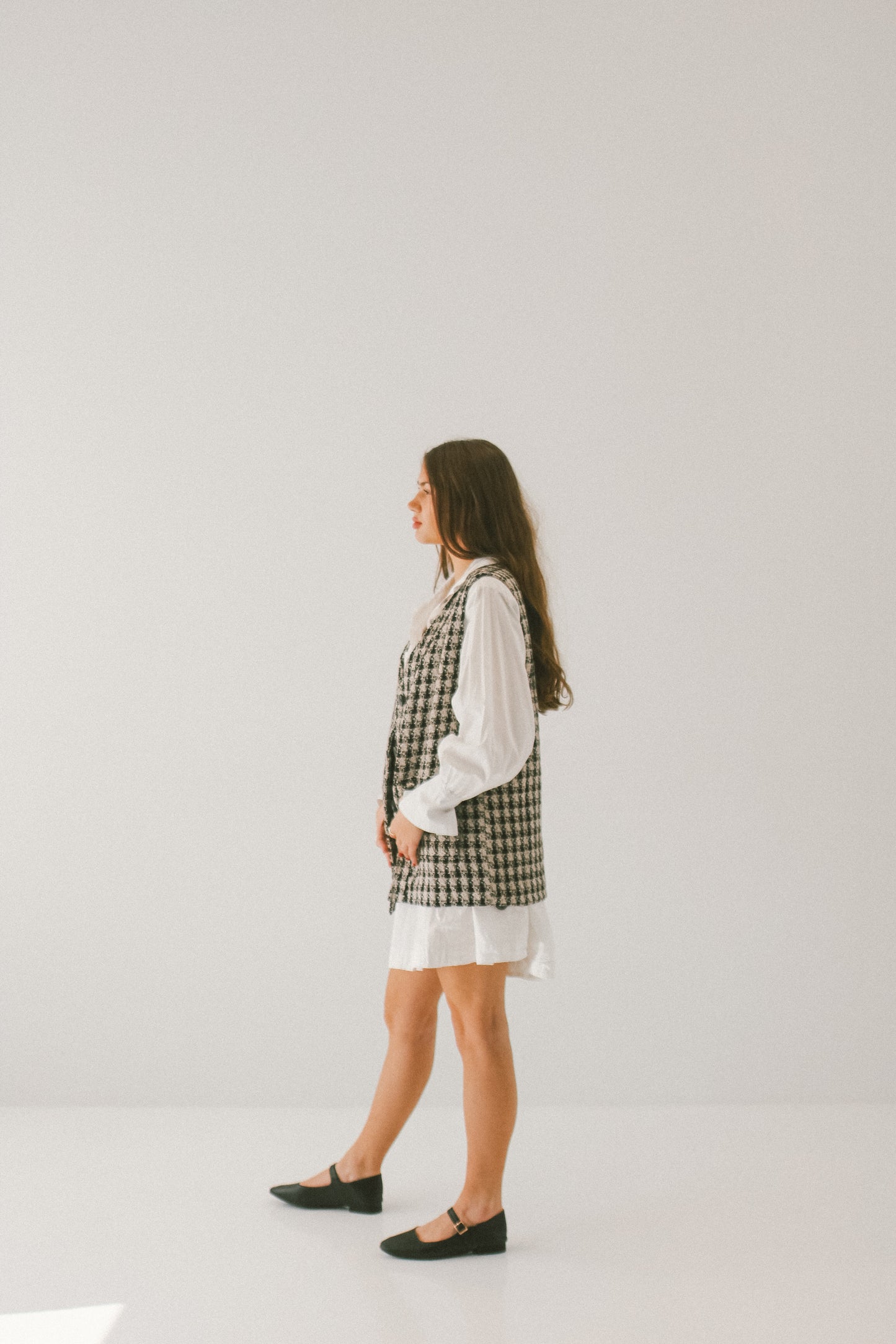 'Blair' Plaid Vest