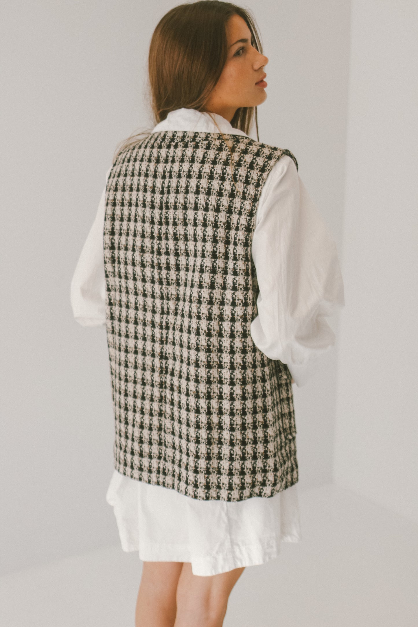 'Blair' Plaid Vest
