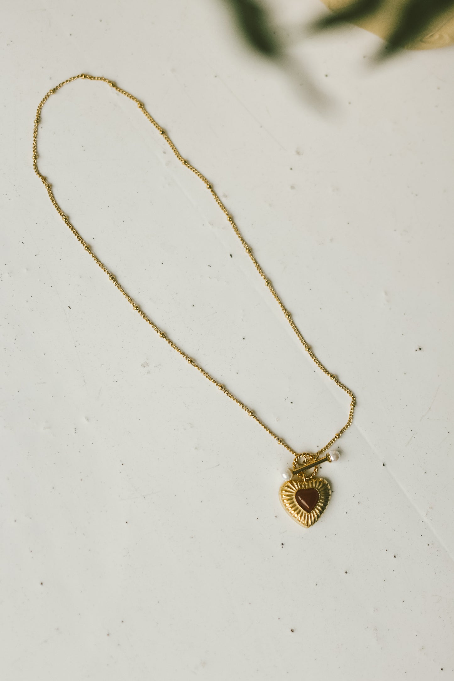 'Havana' Heart Toggle Necklace