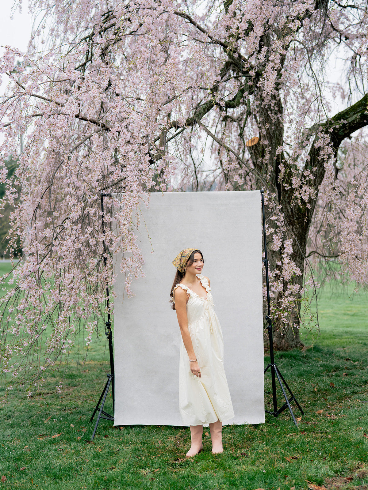 'Magnolia' Dress in Cream