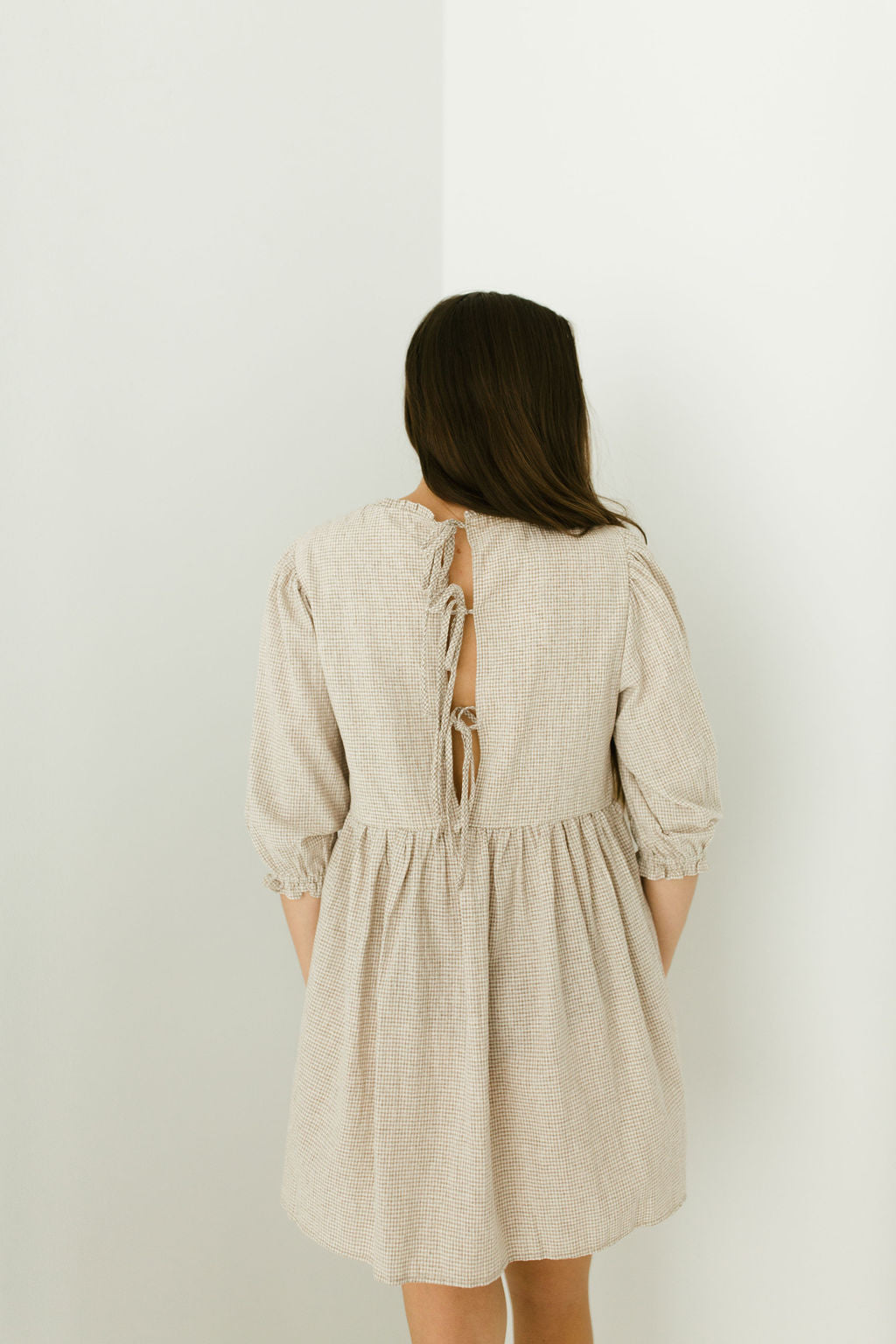 'Livi' Gingham Dress
