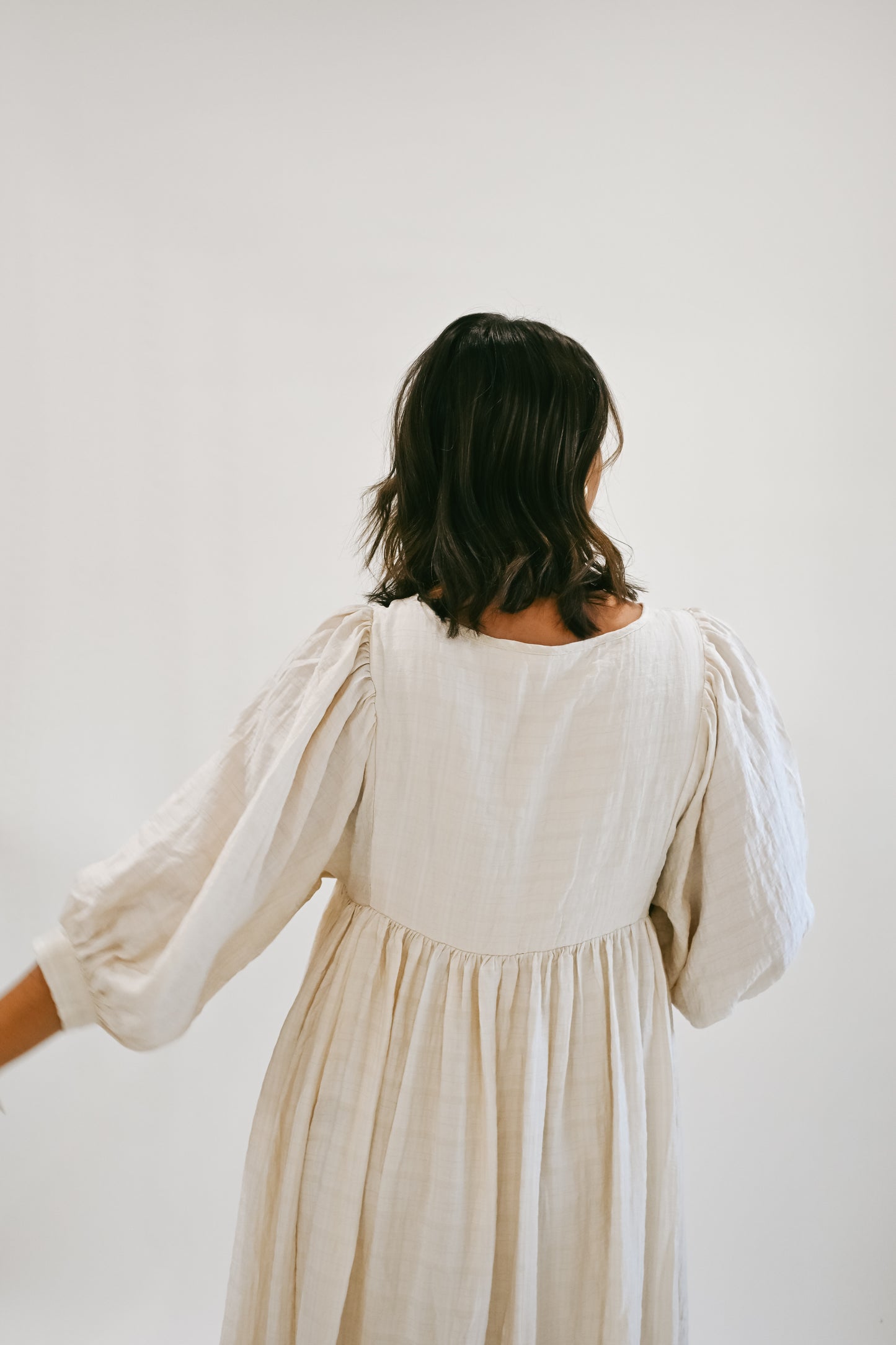 'Franklin' Maxi Dress in Natural