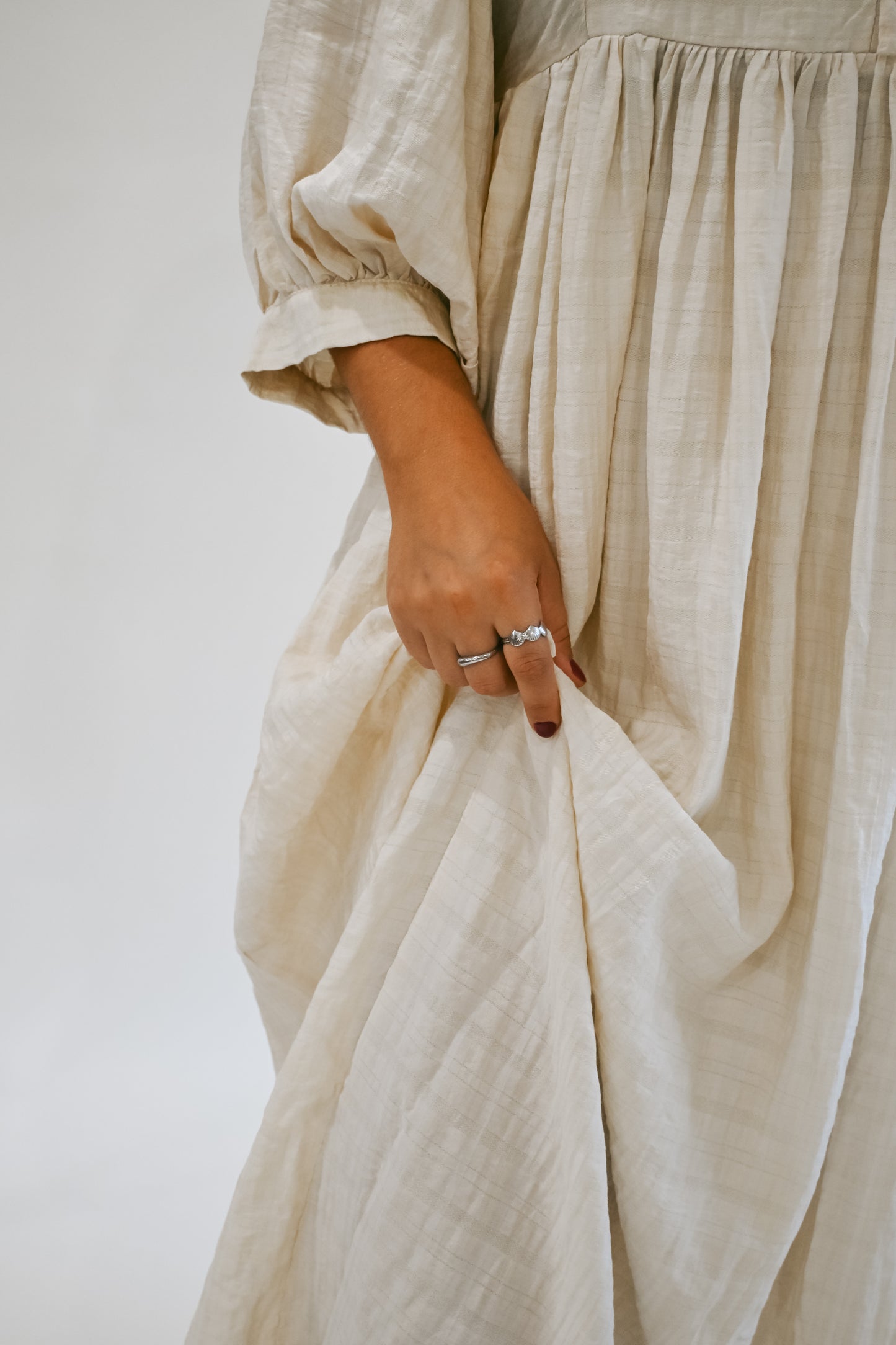 'Franklin' Maxi Dress in Natural