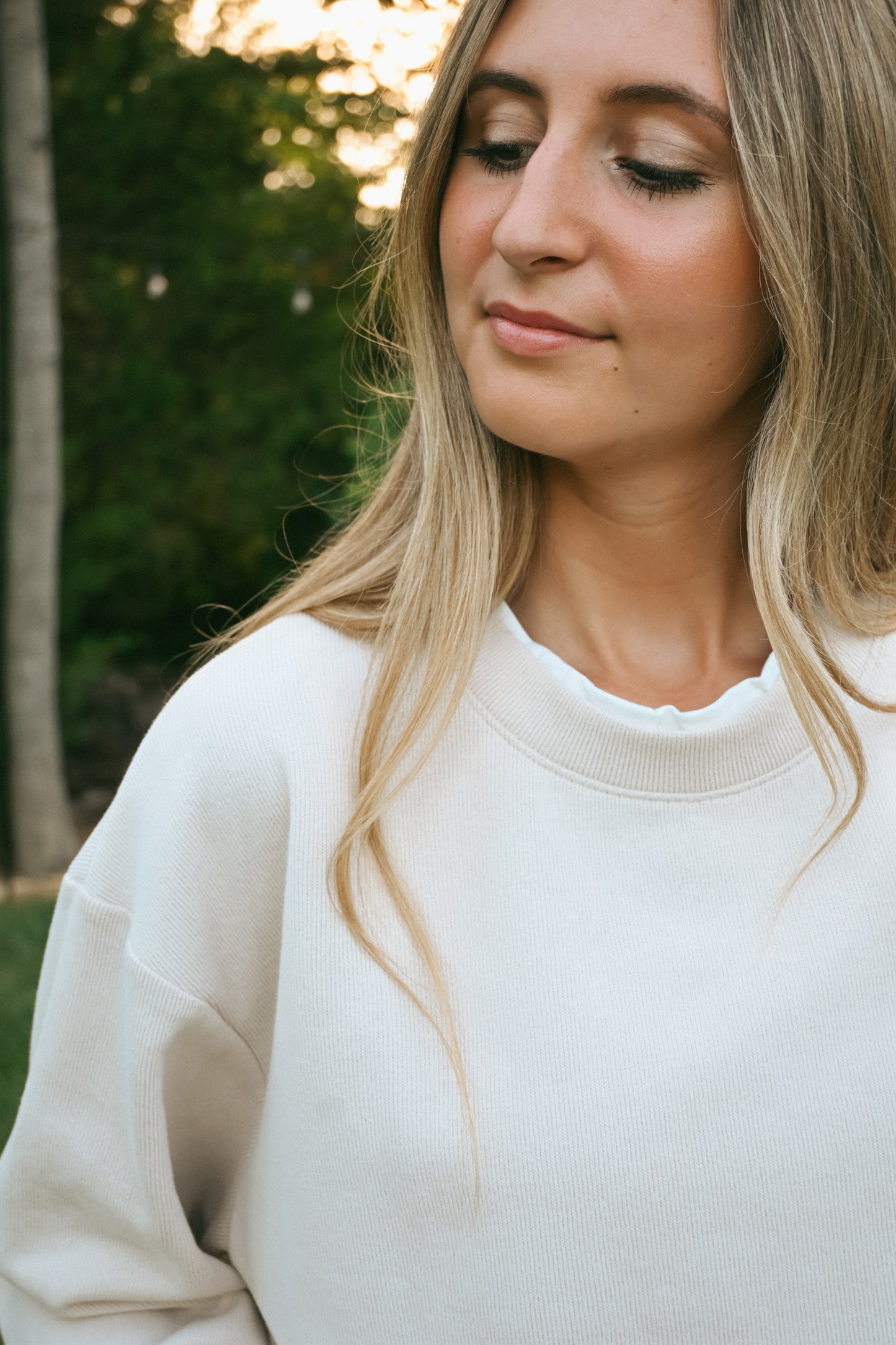 'Billy' Layered Sweater in Taupe