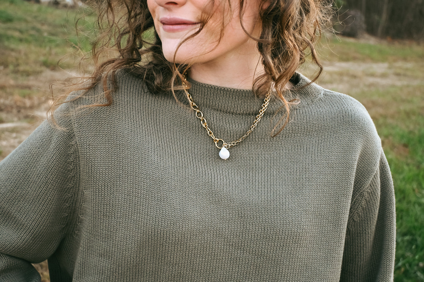 'Hannah' Cotton Sweater