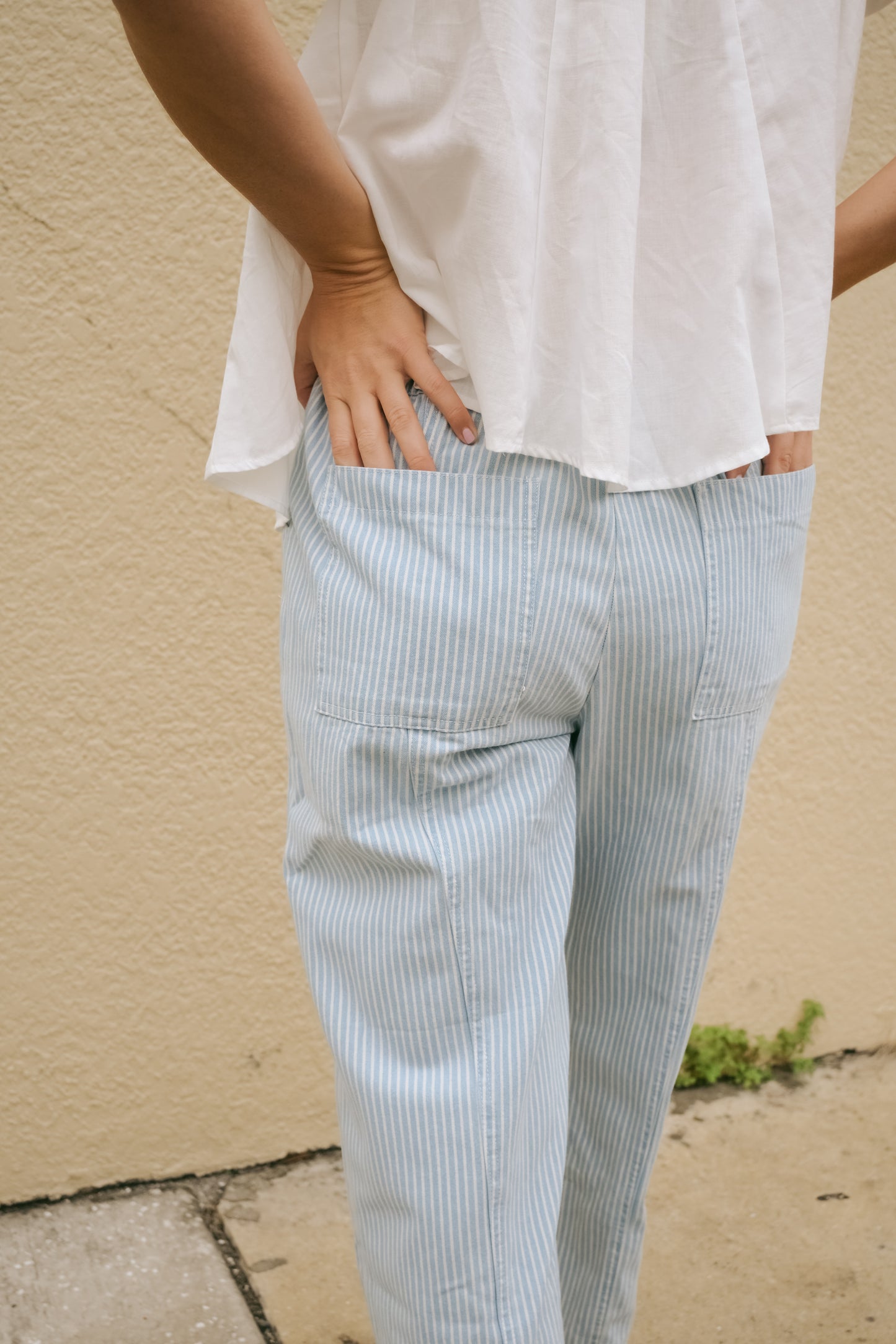 'Mandy' Striped Pants