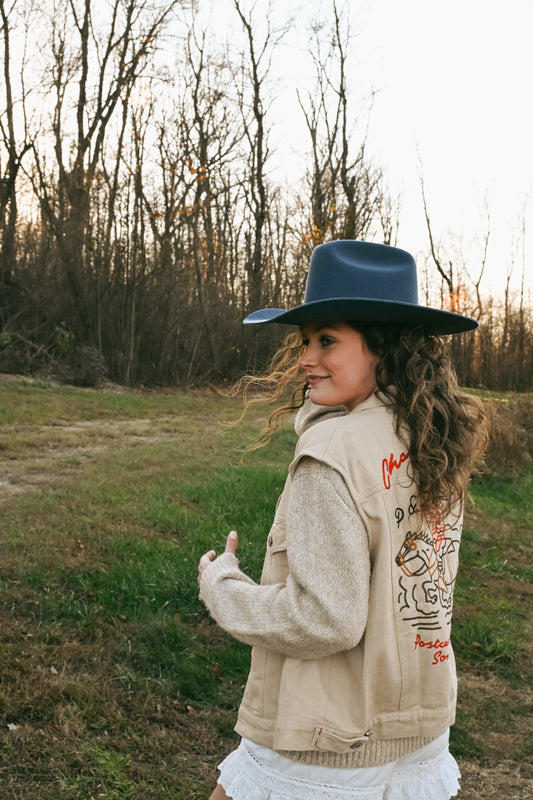 Chasing Sunsets Embroidered Vest