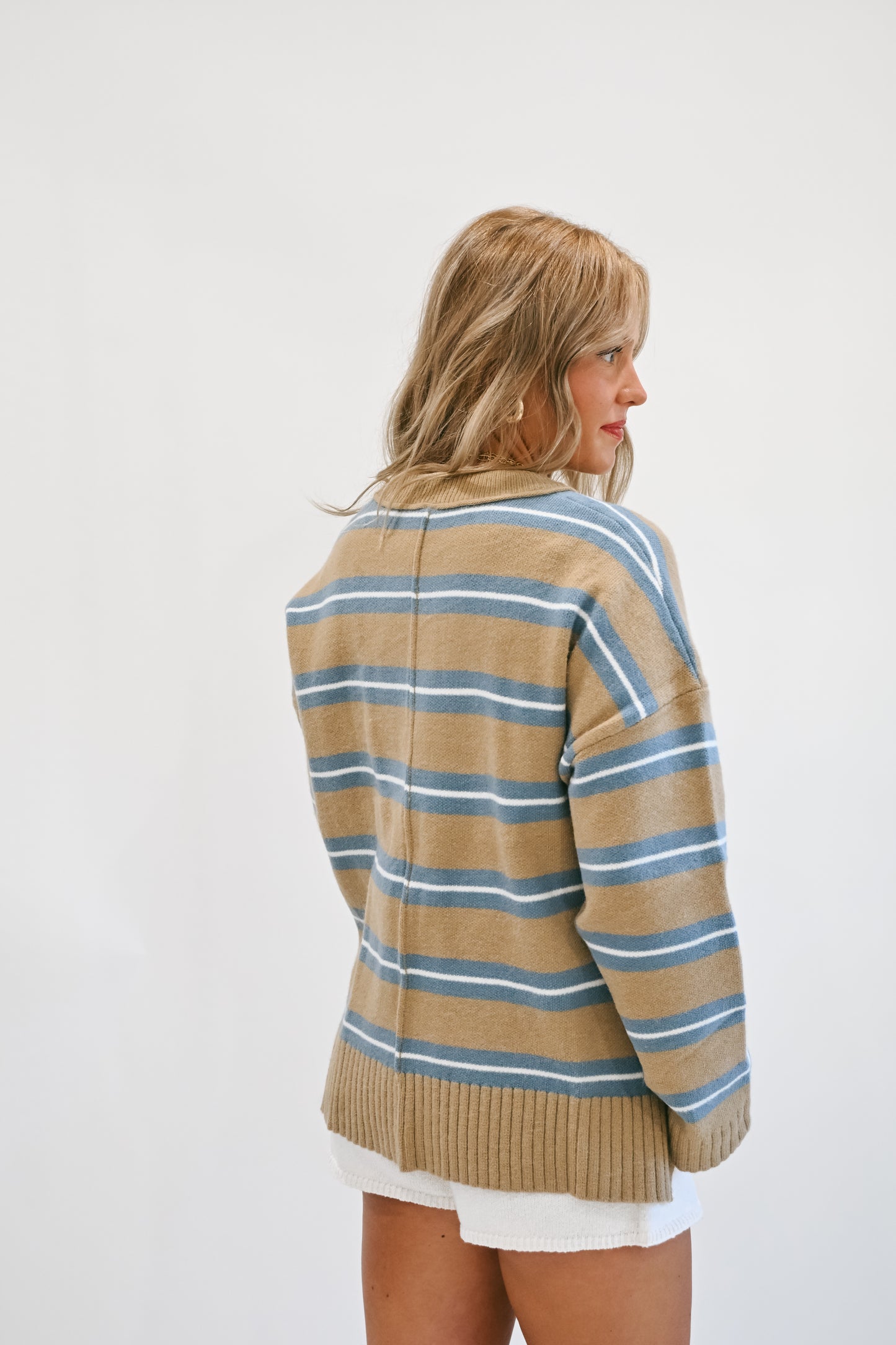 'Scottie' Sweater in Mocha
