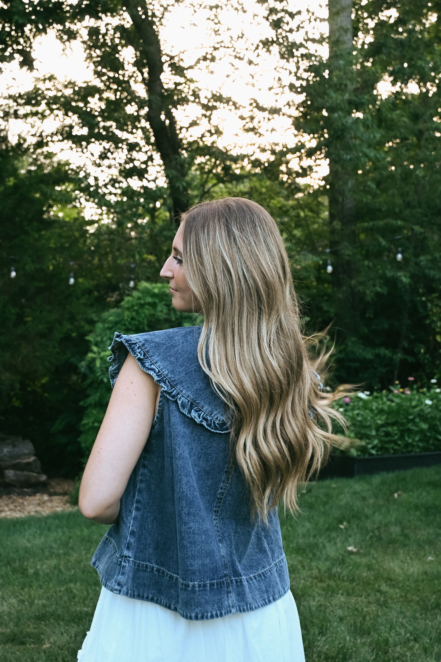 'Georgie' Denim Top