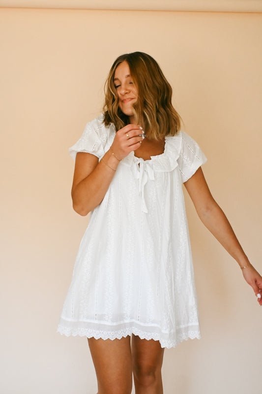 'Meadow' Eyelet Dress
