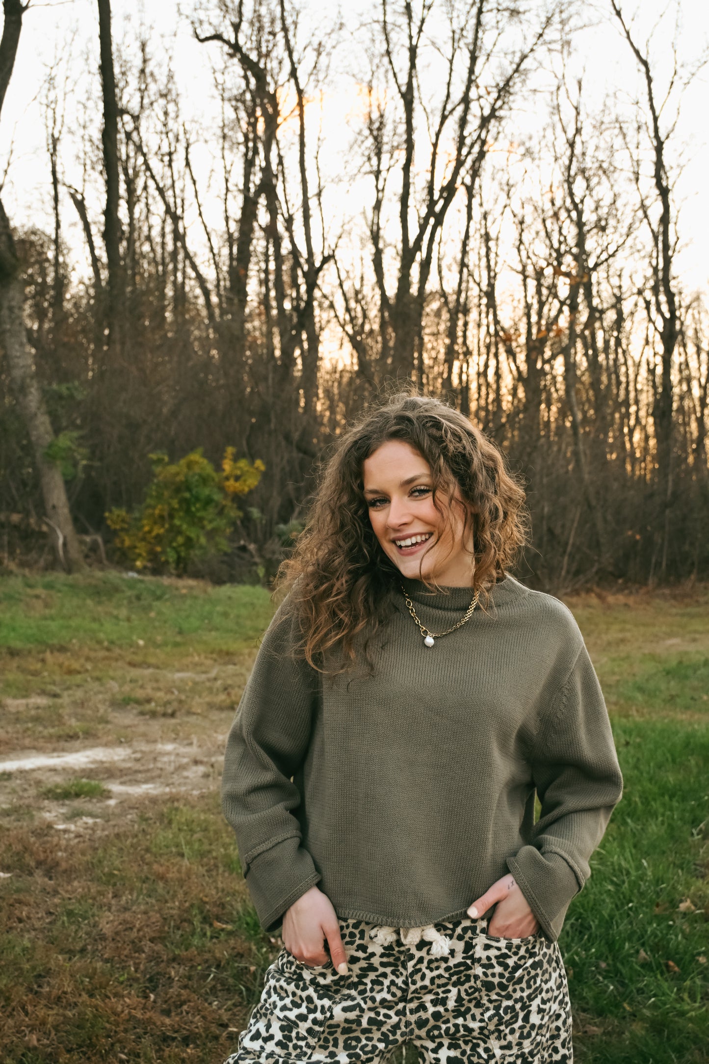 'Hannah' Cotton Sweater