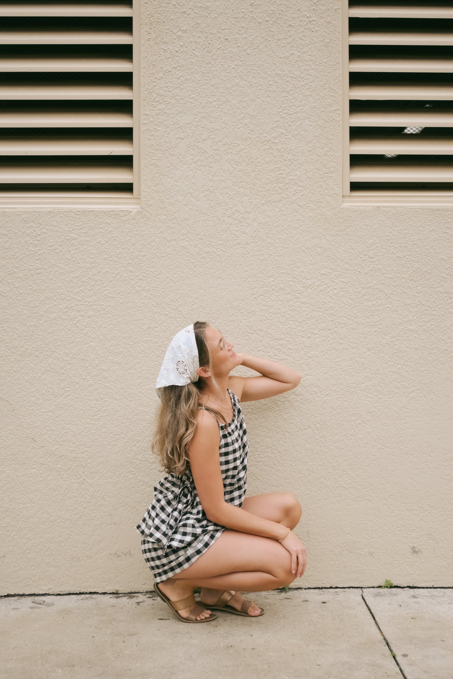 'Annabelle' Gingham Set Shorts