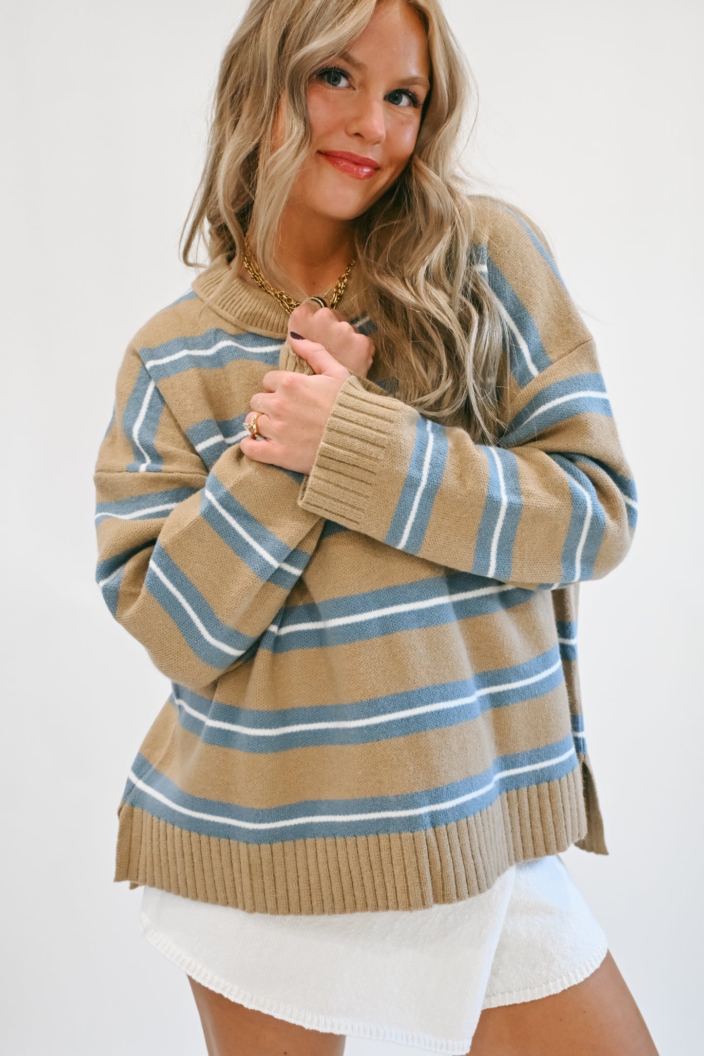 'Scottie' Sweater in Mocha