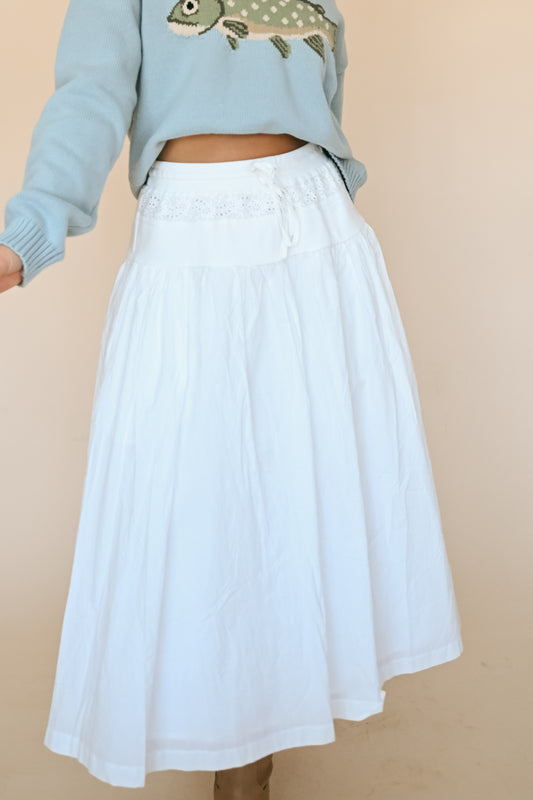 'Emmy' Eyelet Skirt