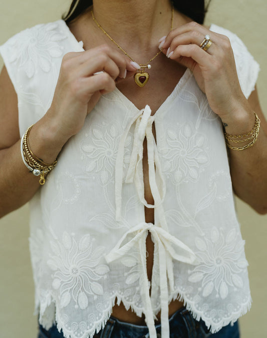 'Havana' Heart Toggle Necklace