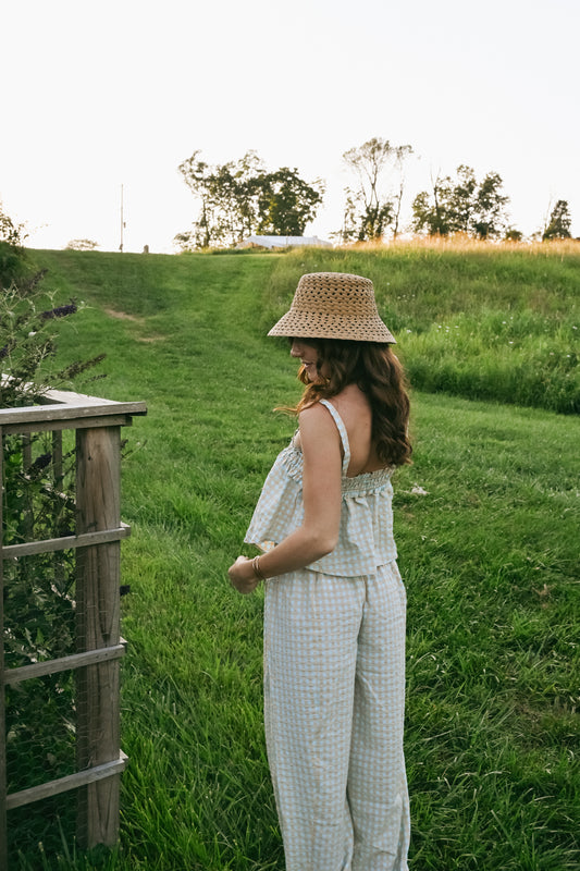 'Cora' Gingham Set