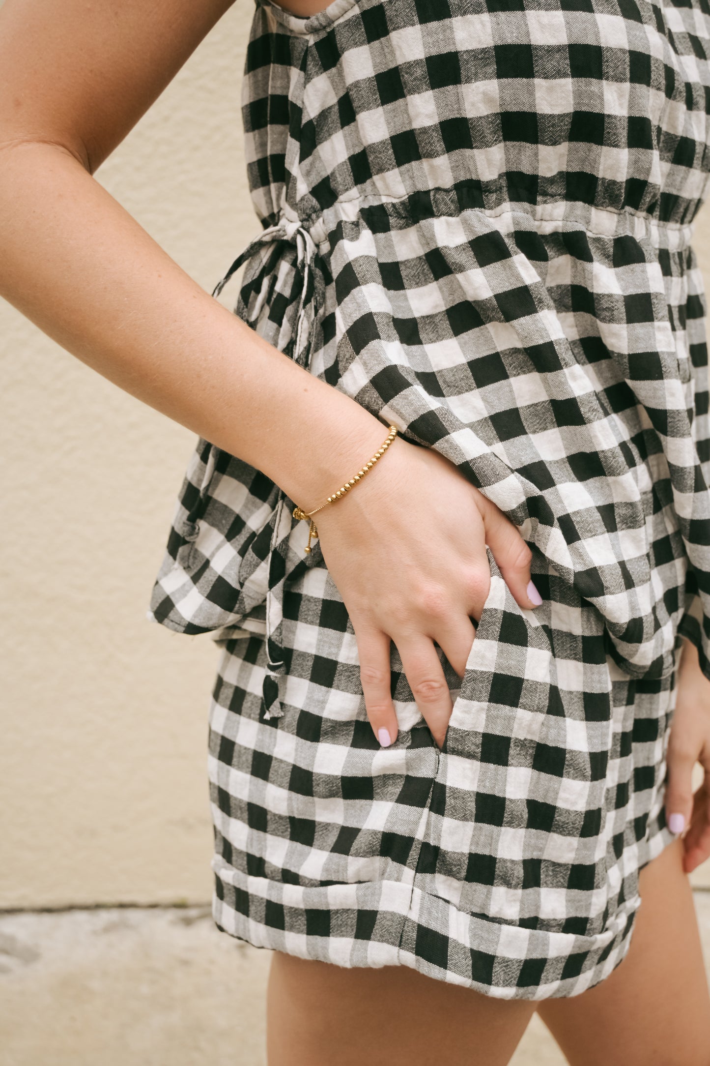 'Annabelle' Gingham Set Shorts