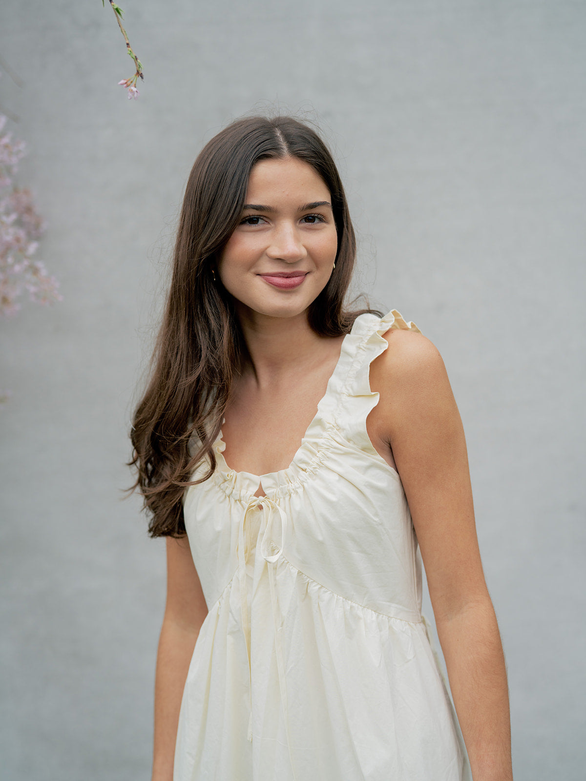 'Magnolia' Dress in Cream