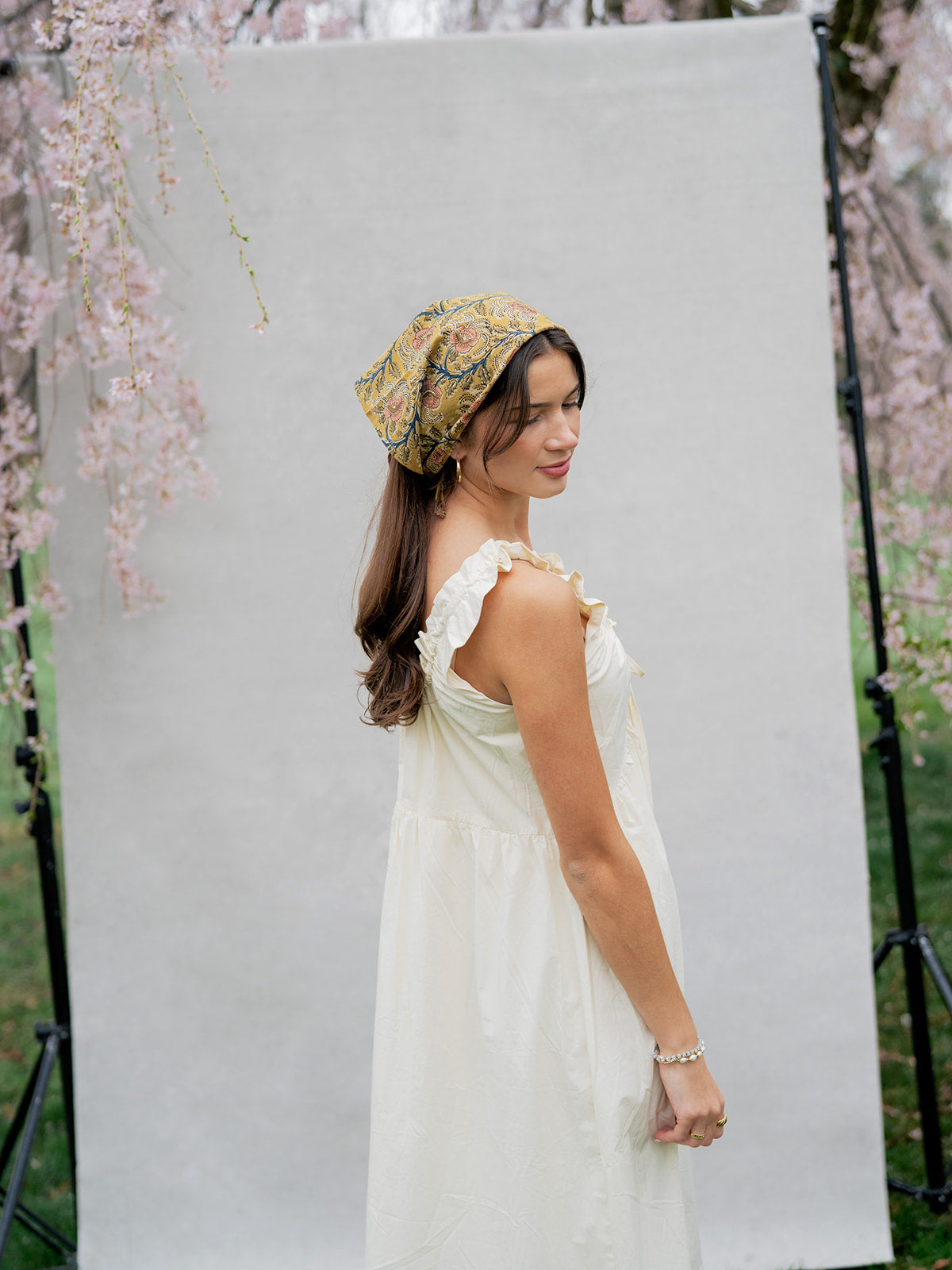 'Magnolia' Dress in Cream