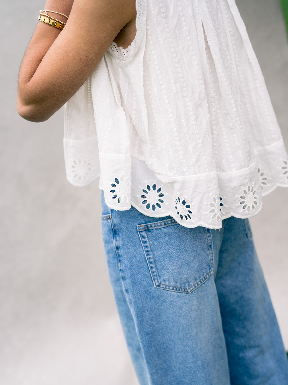 'Jasmine' Top in White