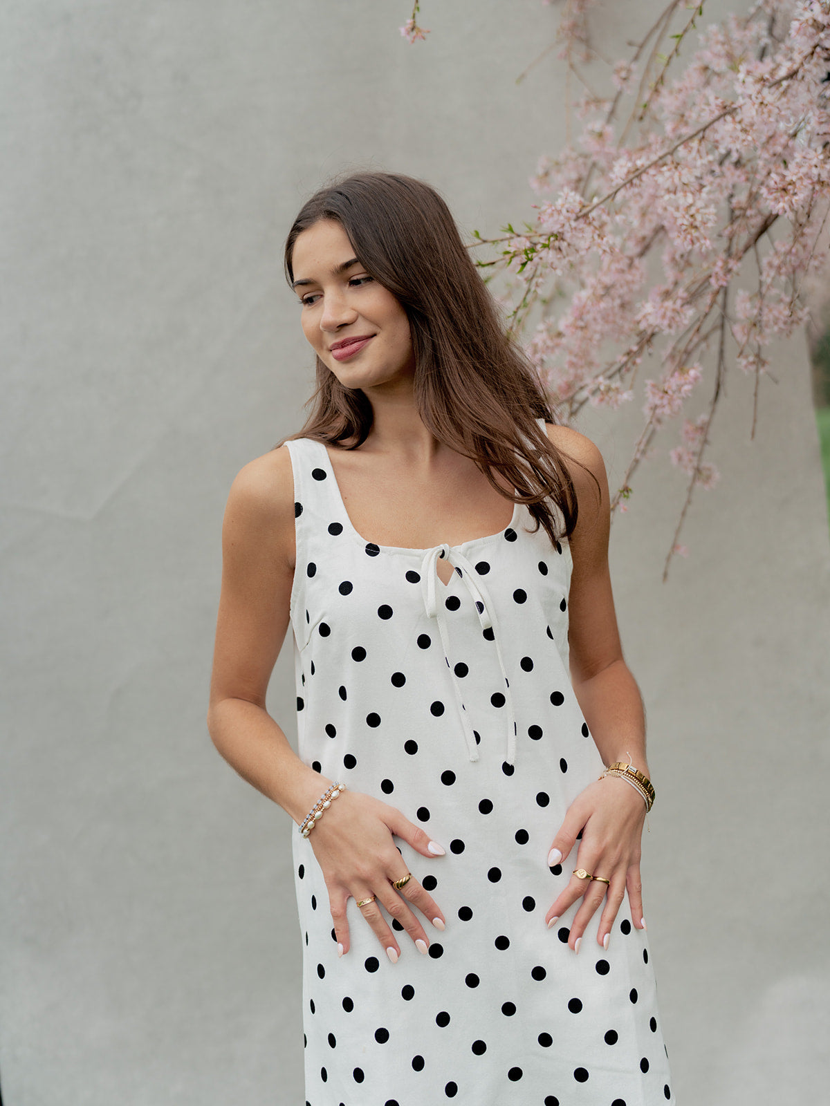 'Benny' Polka Dot Dress