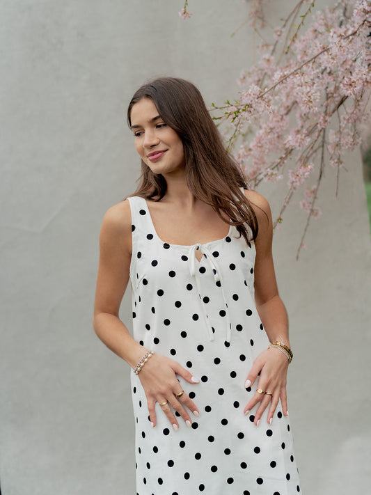 'Benny' Polka Dot Dress